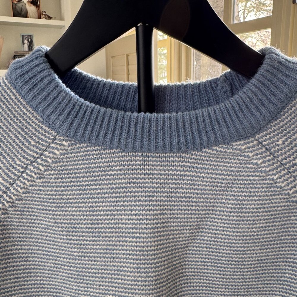 Bohme Cotton Striped Crewneck Sweater - Picture 2 of 13